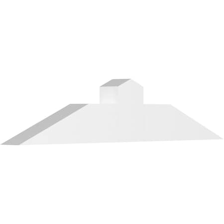 Ekena Millwork Portland Architectural Grade PVC Gable Bracket, 48"W x 10"H x 4"D x 6"F, 5/12 Pitch GBP048X10X0406POR00